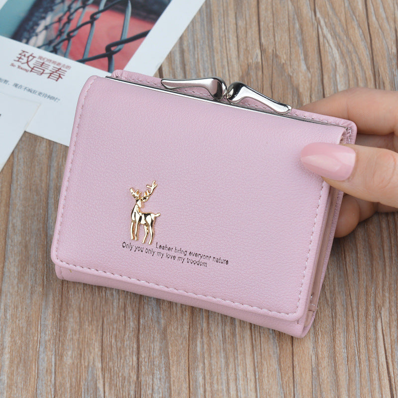 Portefeuille compact femme – Mode coréenne
