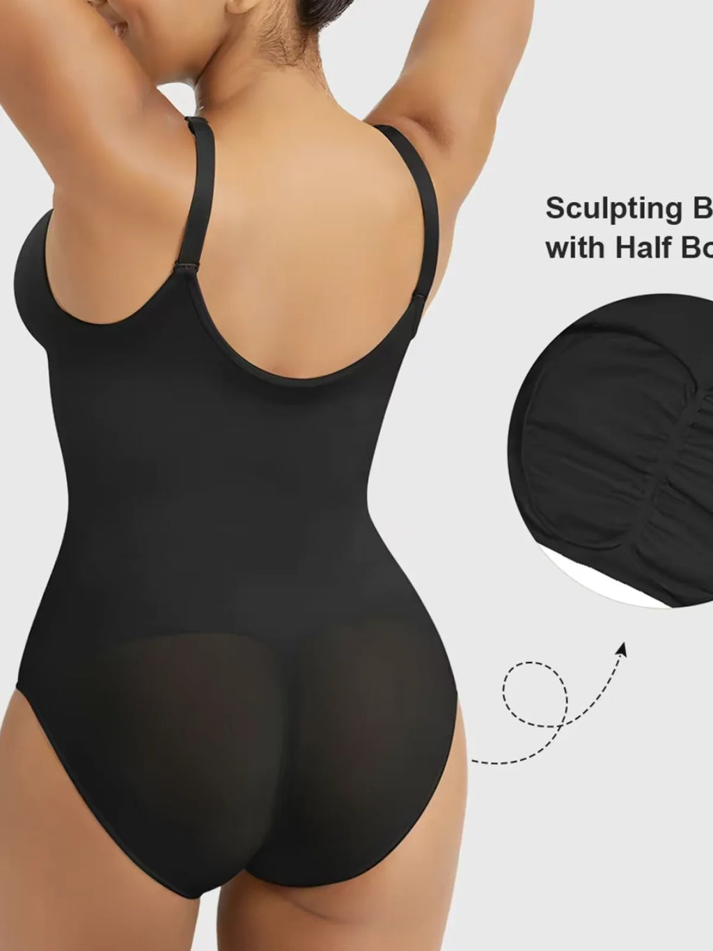 Gaine Corset Femme Grande Taille – Sculptante, Fermeture Éclair, Ventre Plat