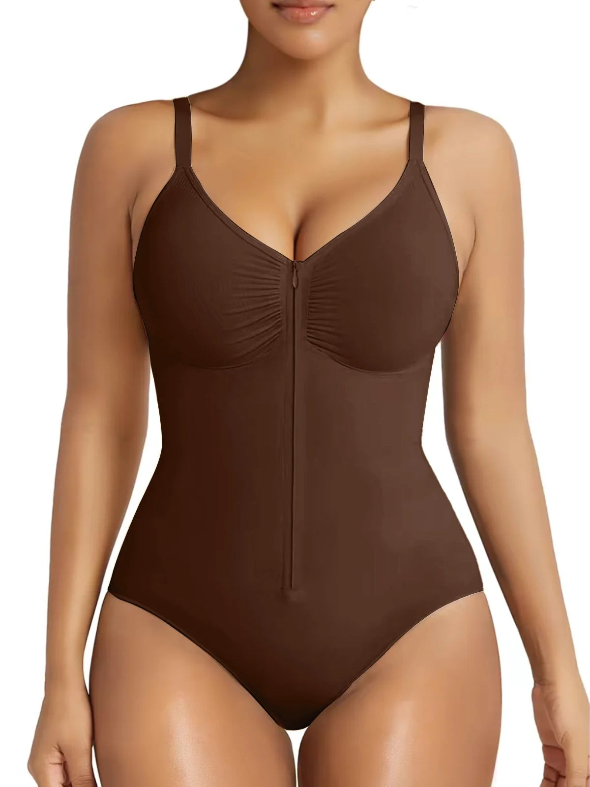 Body gainant zippé – Maintien fort & confort