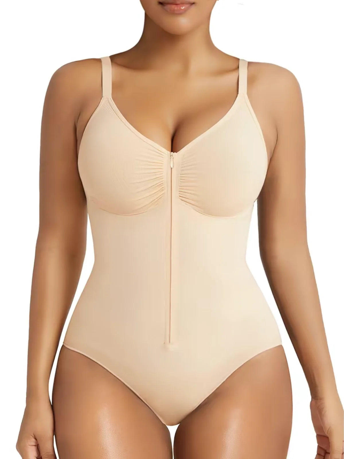 Body gainant zippé – Maintien fort & confort