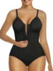 Gaine Bodysuit Femme Légère Respirante – Fermeture Éclair, Ventre Plat, Sans Couture