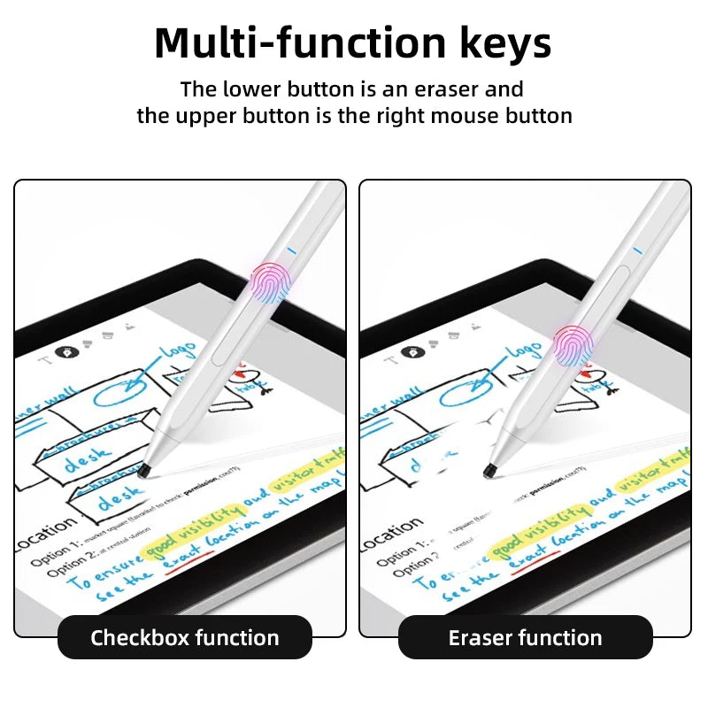 Smart Stylus for Chromebook With 4096 Pressure Factory Source Touch Stylus Attachable Touch Screen Stylus Pen