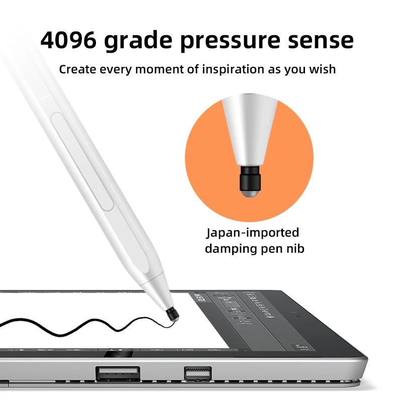 Smart Stylus for Chromebook With 4096 Pressure Factory Source Touch Stylus Attachable Touch Screen Stylus Pen