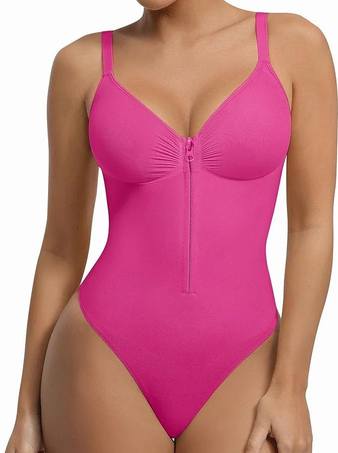 Body gainant zippé – Maintien fort & confort