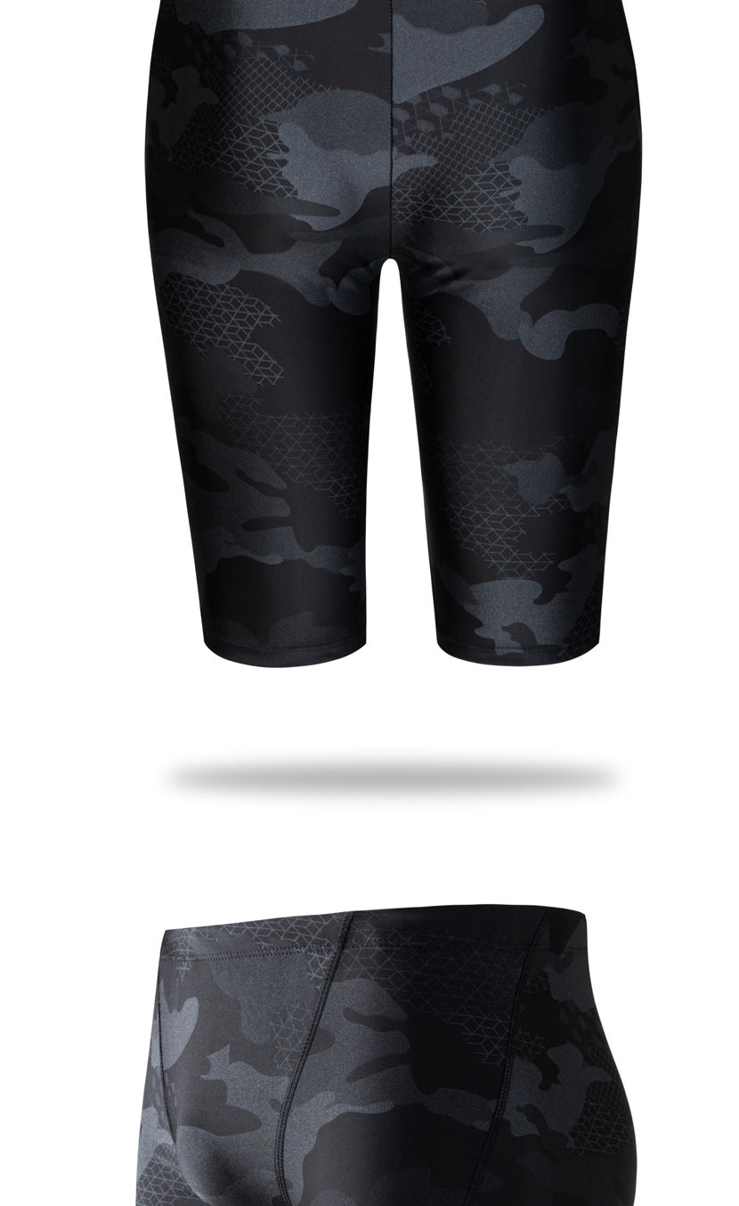 Short de Bain Homme Camouflage Grande Taille – Boxer Respirant, Anti-Gêne