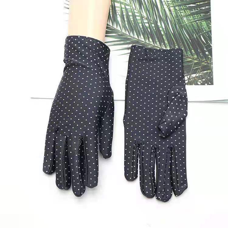 Spandex Gloves Spring and Summer White Ceremonial Thin Short Elastic Gloves for Men and Women Tight White Gloves Jewelry Gloves