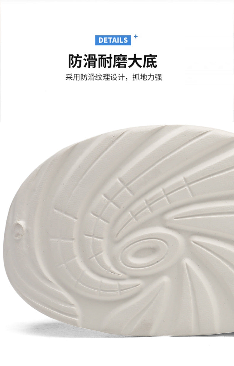 Hole Shoes Casual Thick-soled Non-slip Wear-resistant Beach Sandals Cross-border Large Size Dung-feeling Summer New Style Outer Wear Slippers