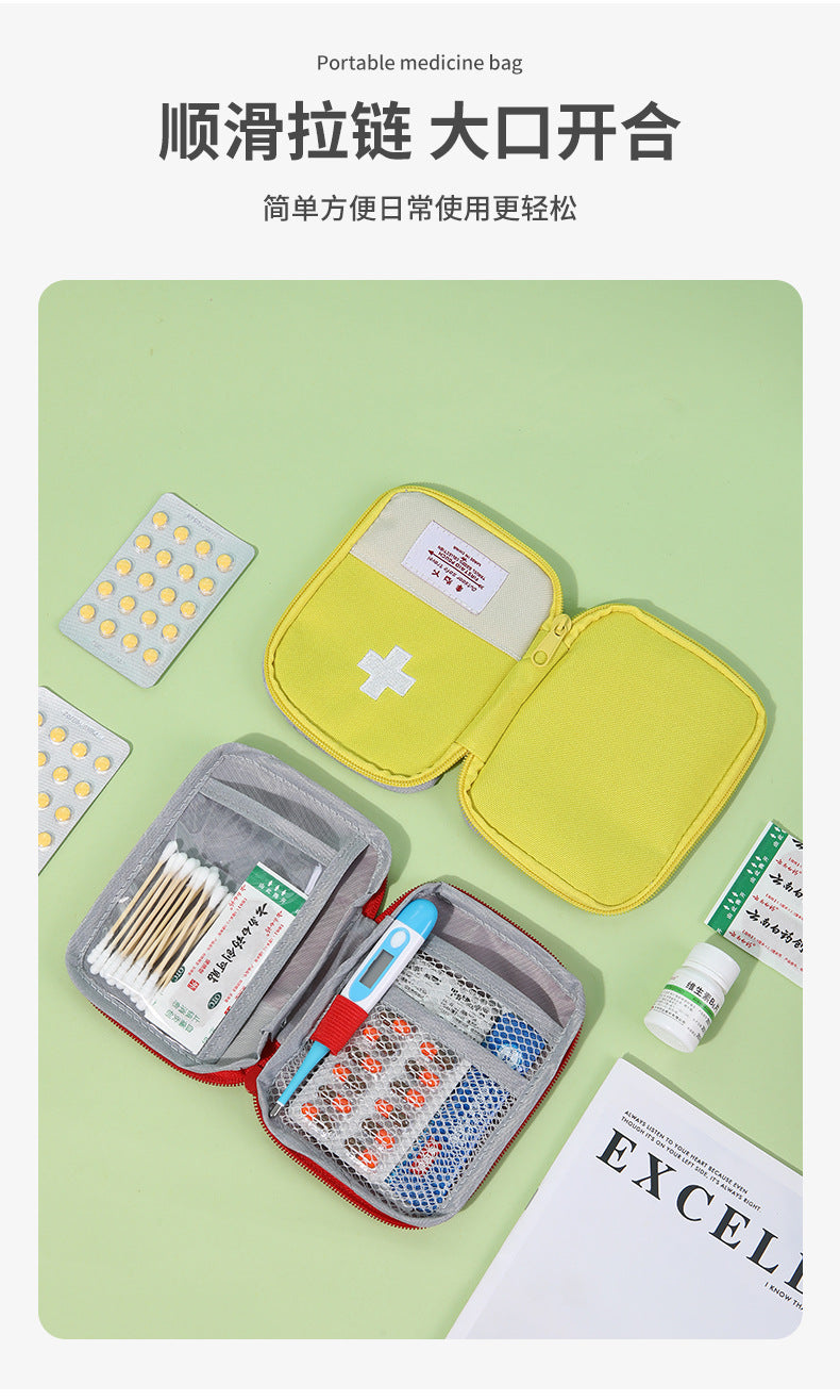 Korean Travel Portable Cosmetics Bag, Portable Small Medicine Bag, Small Cosmetics Bag, Medical Bag, Emergency Bag Manufacturer