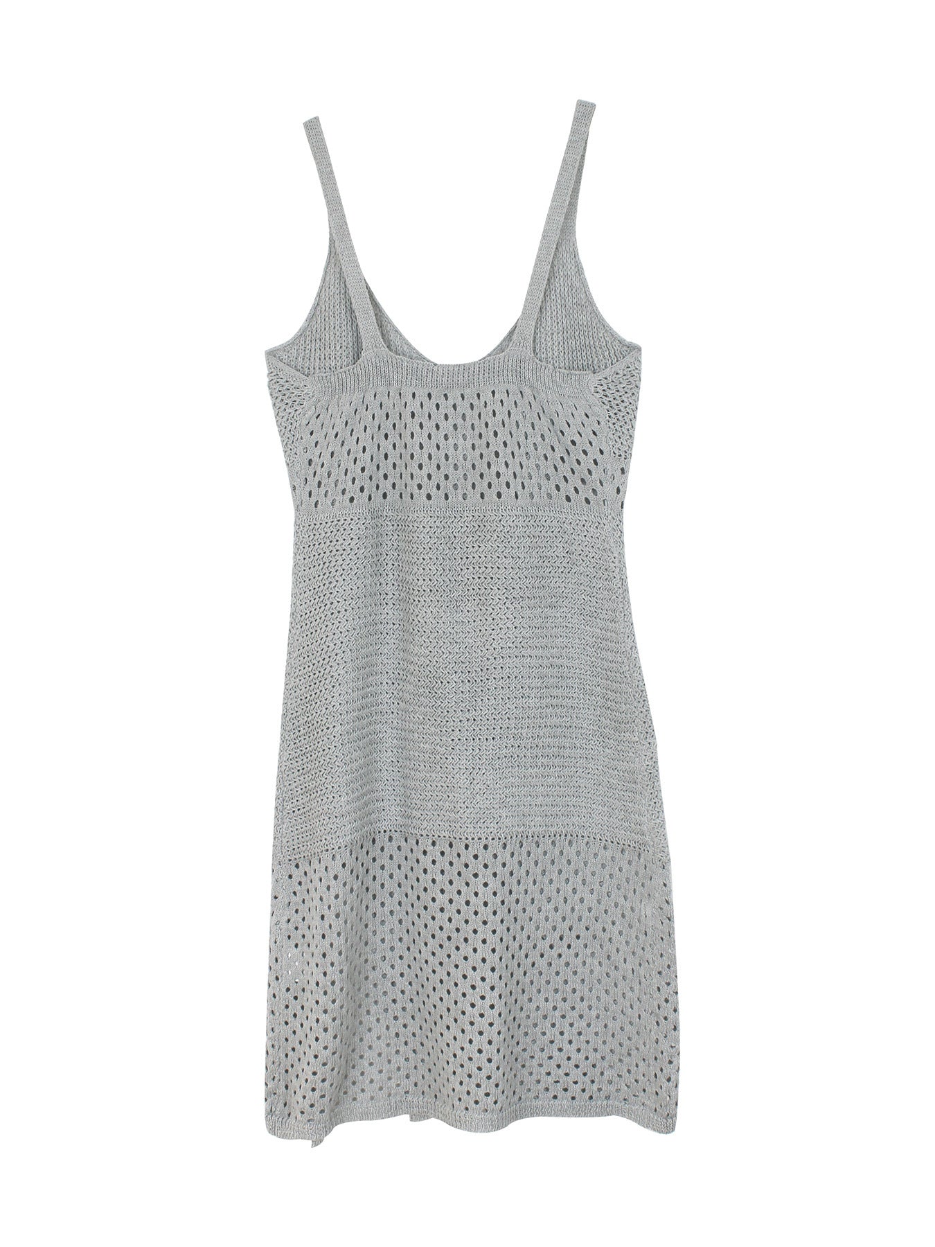 Foreign Trade Cross-border Europe, America and Amazon Source Manufacturers Knitted Long Hollow Suspender Slit dress Summer