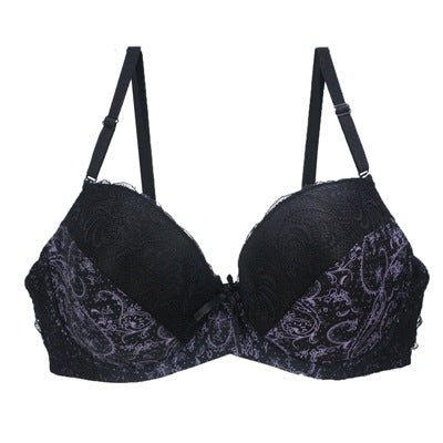 Foreign trade supply sexy women bra lace printing color matching underwear large size underwear bra AliExpress explosion