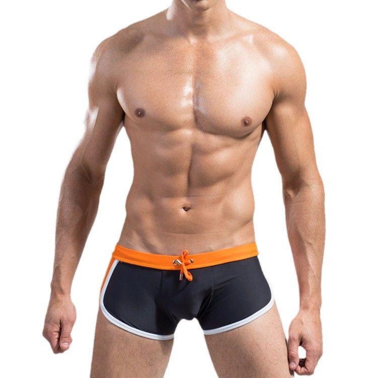 Aliexpress Wish Double Insurance Tie Swimming Trunks Boxer Swimming Trunks Arrow Swimming Trunks Wholesale