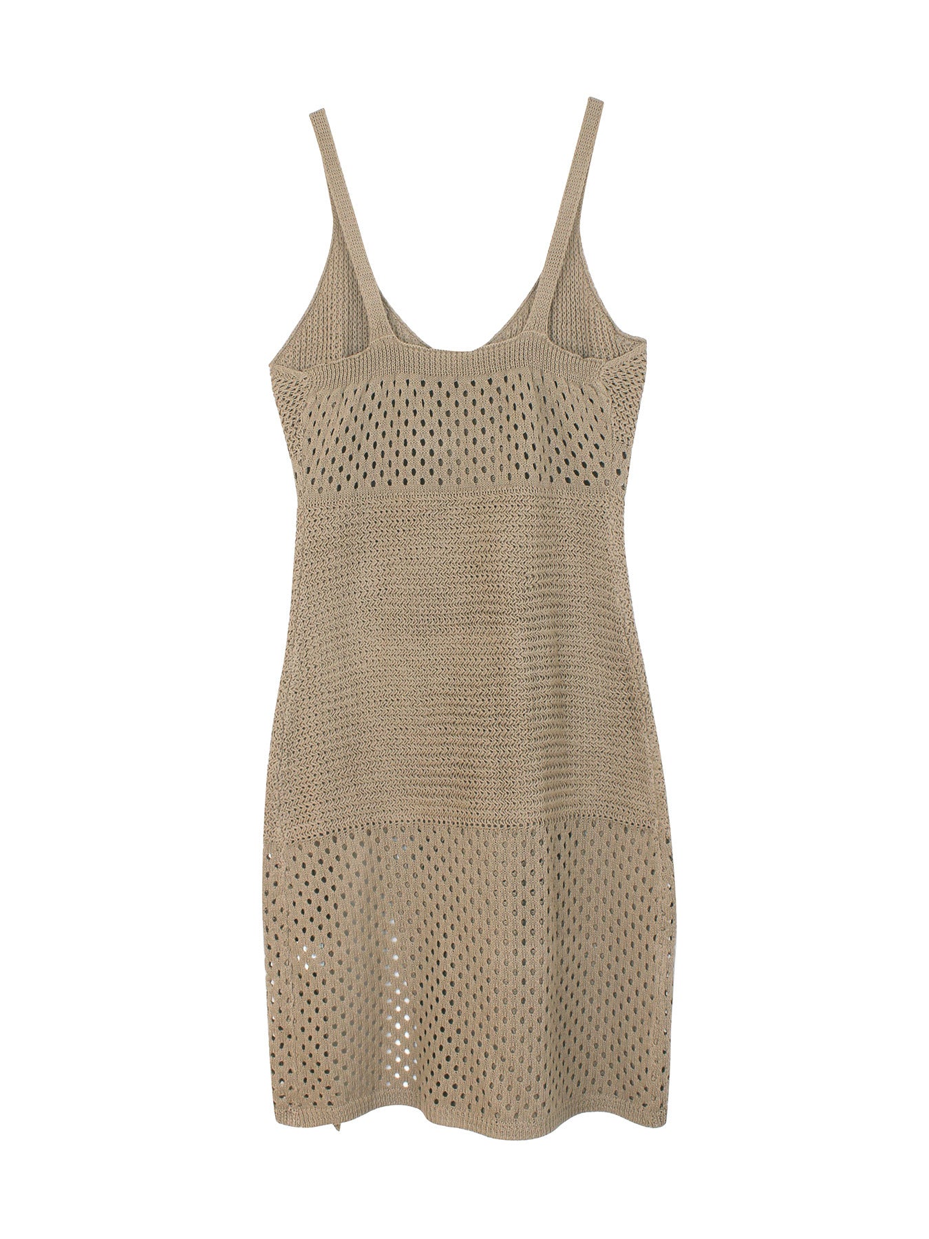 Foreign Trade Cross-border Europe, America and Amazon Source Manufacturers Knitted Long Hollow Suspender Slit dress Summer